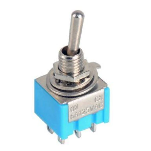 Toggle Switch 6 Pin 2 Konumlu On-Off ürün görseli 1