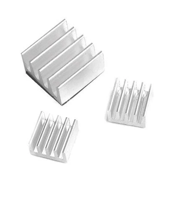 Alüminyum Soğutucu Set (Heat Sink) A4988 DRV8825 Raspberry 3 Adet ürün görseli 1