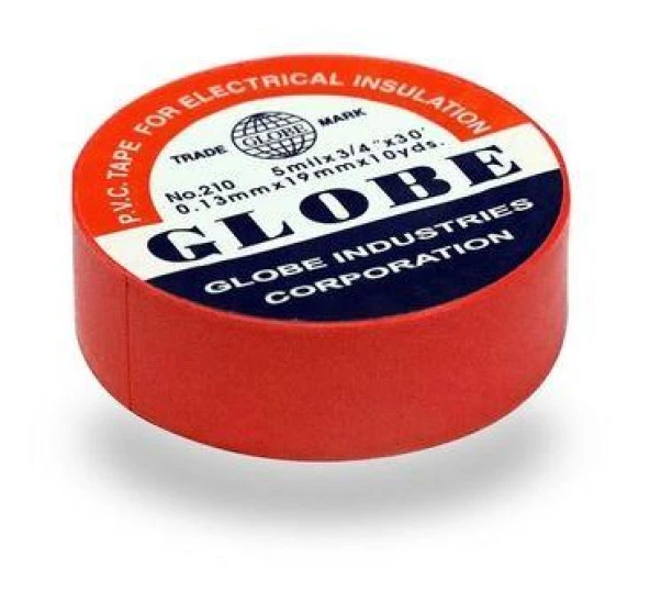 Globe Elektrik Bandı (Kırmızı) ürün görseli 1