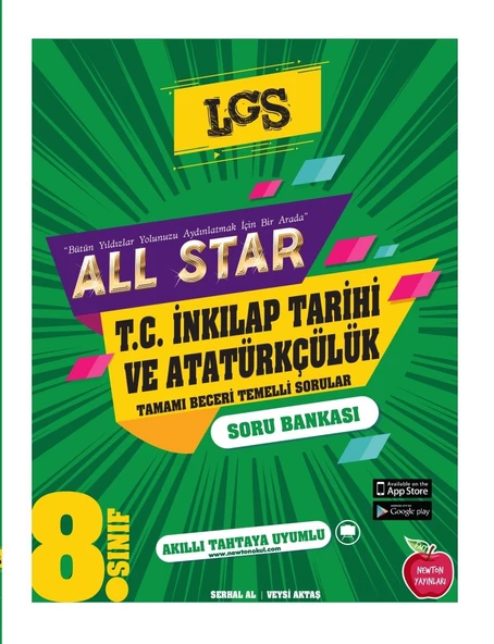 Newton 8.Sınıf All Star T.C. İnkılap Tarihi Ve Atatürkçülük Soru Bankası ürün görseli 1