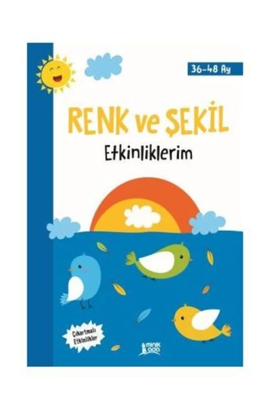 Minik Ada Renk Ve Şekil Etkinliklerim 3+ Yaş ürün görseli 1
