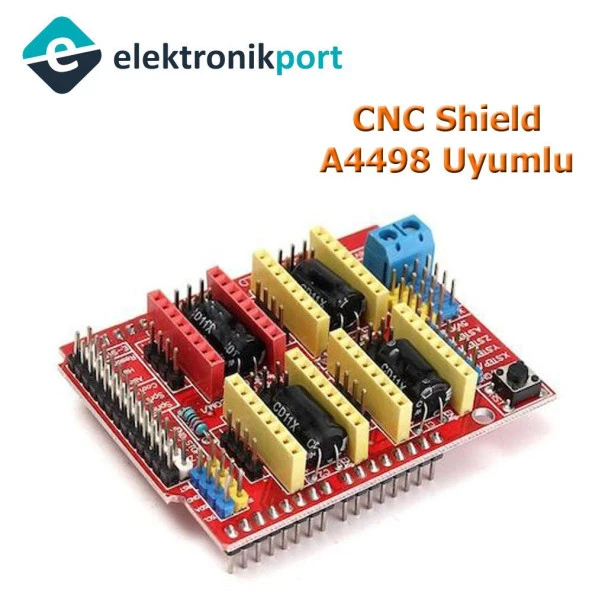 Arduino UNO CNC Shield V3 (A4988 Uyumlu) ürün görseli 1