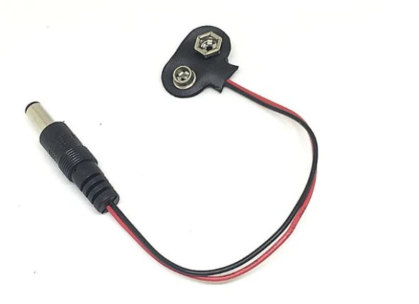 9 V Pil Başlığı - Barrel Jack (Arduino Uyumlu) ürün görseli 1