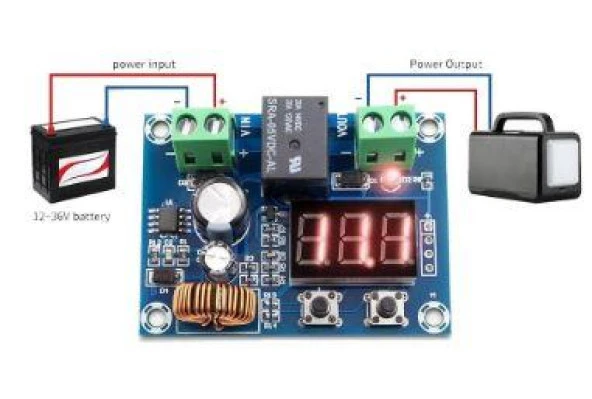 XH-M609 Yüksek Voltaj Koruma Devresi 12-36V - Resim 2