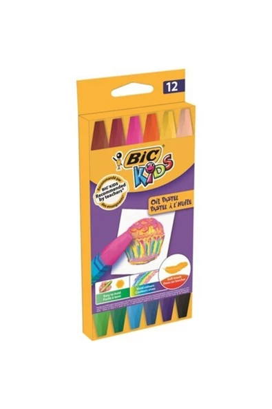 Bic Pastel Boya Yağlı 12 Kutu 926446 ürün görseli 1