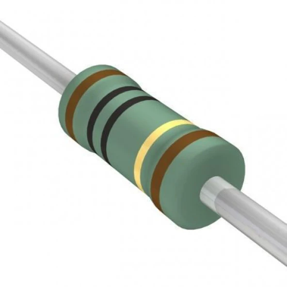 590K 2W %1 Tolerans Direnç 18x6,5mm ürün görseli 1