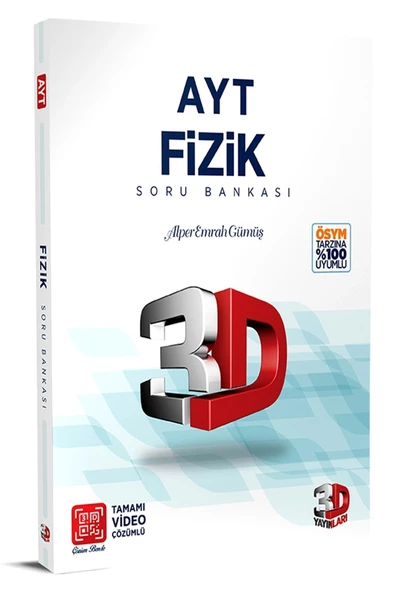 3D Ayt Fizik Soru Bankası ürün görseli 1