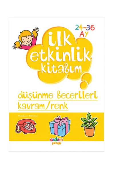 Erdem İlk Etkinlik Kitabım Düşünme Becerileri Kavram ürün görseli 1