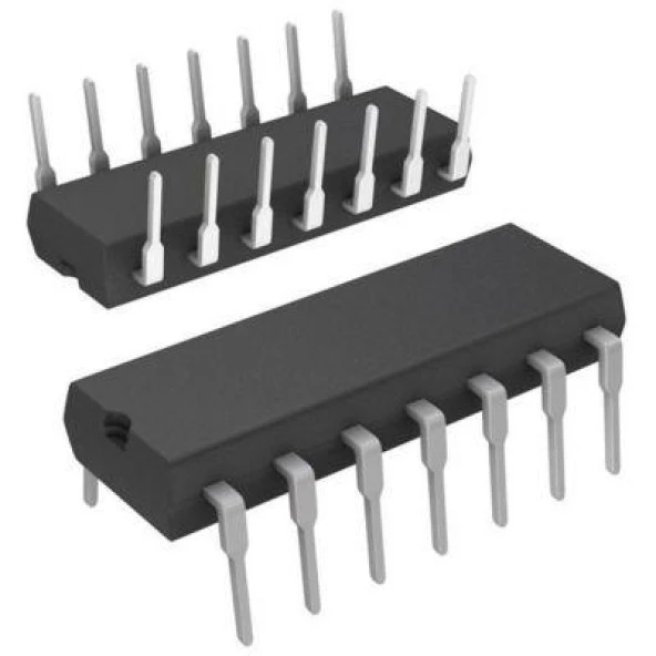 74LS74 DIP-14 Flip Flop Entegresi ürün görseli 1