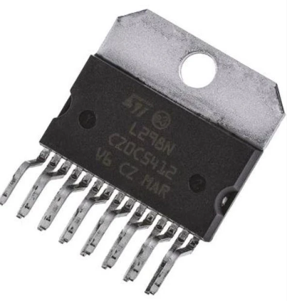 L298N Çift Tam Köprü Motor Sürücü Entegresi ürün görseli 1
