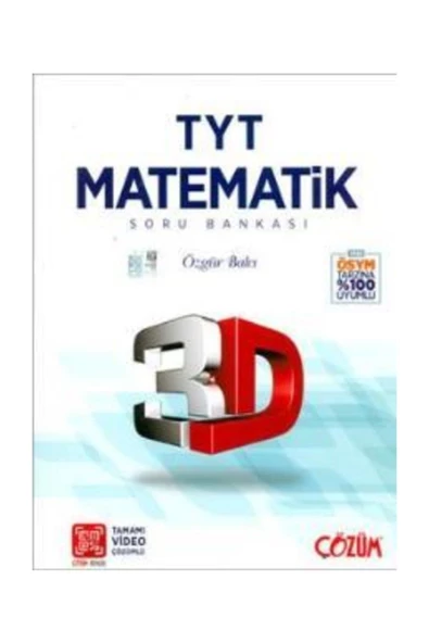 3d Yayınları Tyt Matematik Soru Bankası ürün görseli 1