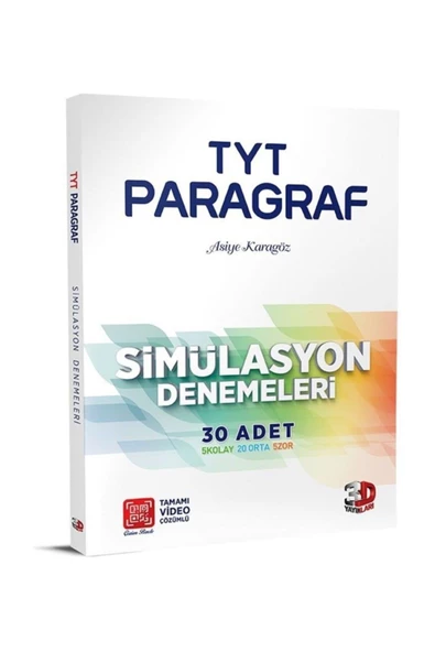 3d Tyt Paragraf Simülasyon Deneme ürün görseli 1