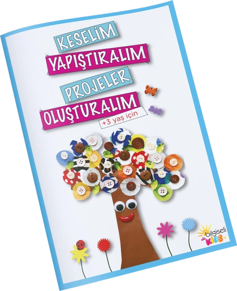 Türev Yayınları 3+ Yaş KeselimYapıştıralım Etkinlik Dosyası Tümay ŞENGÖL ürün görseli 1