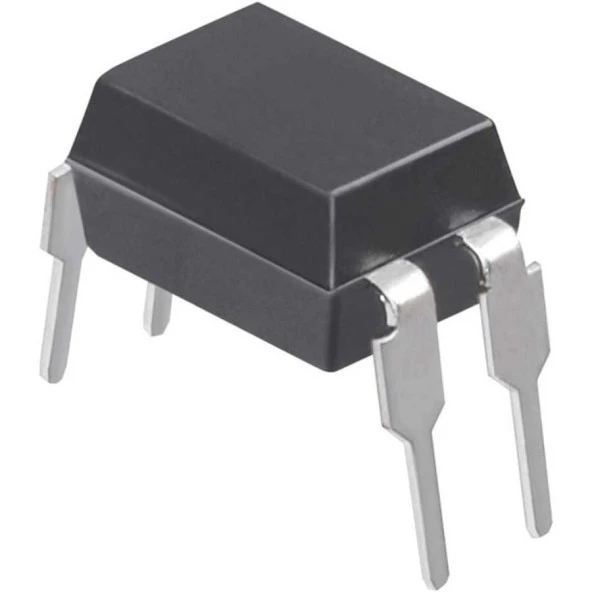 TLP521-1 DIP-4 Transistör Çıkışlı Optokuplör Entegresi ürün görseli 1