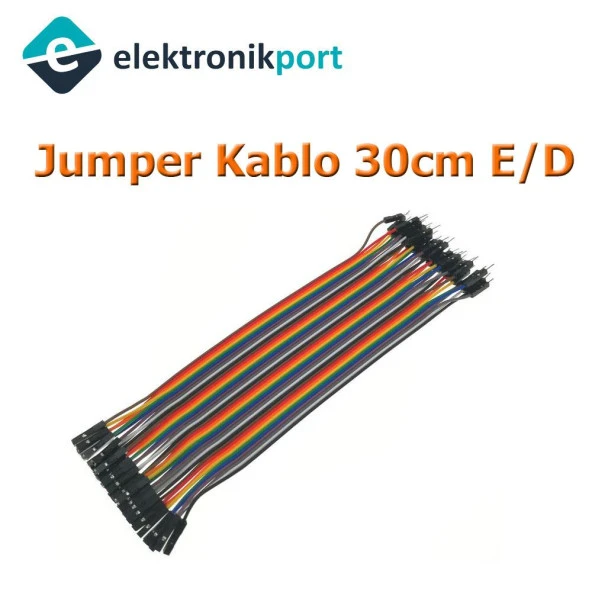 Jumper Kablo (Erkek - Dişi) 30 cm 40 adet ürün görseli 1