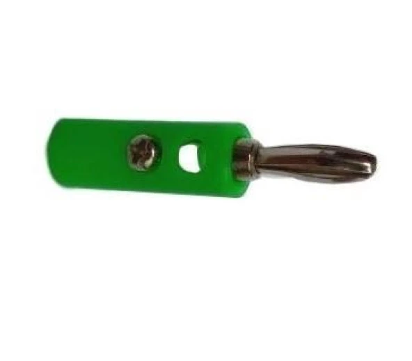 Banana Jack Yeşil  4mm - Resim 2