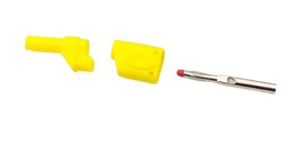 4mm Banana Jak Korumalı Tip Sarı ürün görseli 1