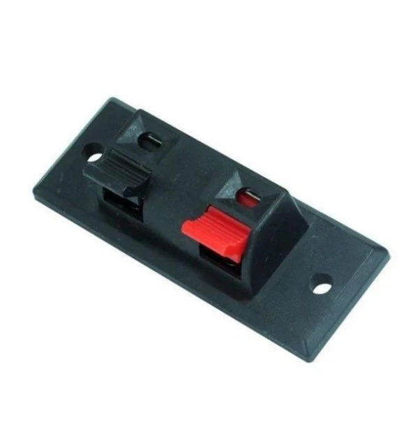 Hoparlör Terminali - Hoparlör Klemensi İkili Dikdörtgen IC-249 20x55mm ürün görseli 1