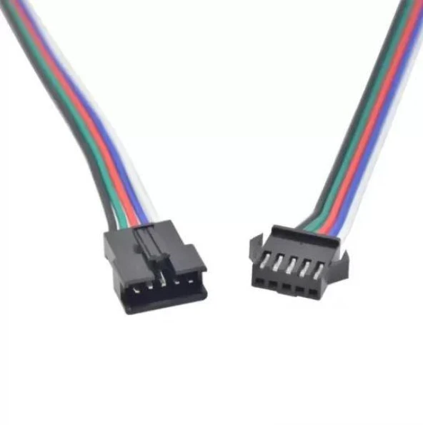 5 Pin Sm Jst Kablo 20 + 20cm Erkek - Dişi Takım ürün görseli 1