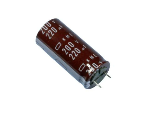 220uF 200V Elektrolitik Kondansatör ürün görseli 1