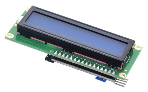 LCD 2x16+ i2c Mavi Arduino ürün görseli 1