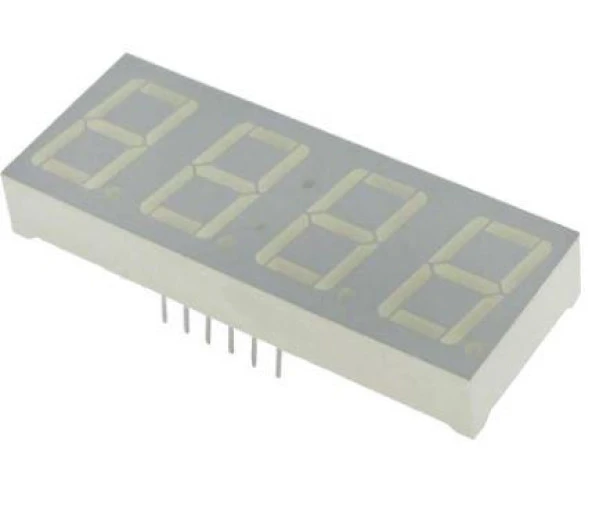 4 Digit 7 Segment 14mm Ortak Katot Display TM1637 Modül ürün görseli 1