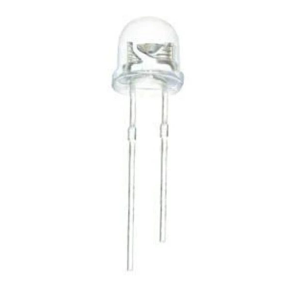 Led 4.8mm Mantar Şeffaf Sarı (10 Adet) - Resim 2