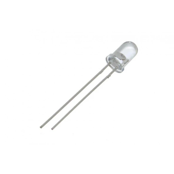 Led 5mm Turuncu Şeffaf (100 Adet) ürün görseli 1