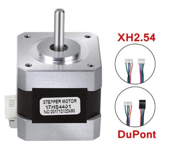 17HS4401 Nema 17 Step Motor 3D yazıcı (Sıfırdır) ürün görseli 1