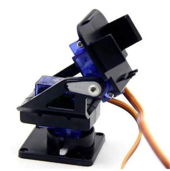 Pan Tilt Servo Motor Tutucu SG90 2 Eksen PT PTZ FPV ürün görseli 1