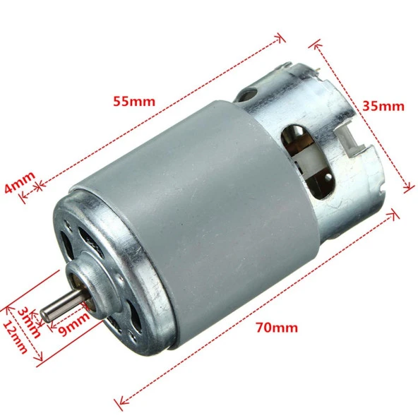 RS 550 Şarjlı Matkap / CNC Motoru - Yüksek Kalite ürün görseli 1