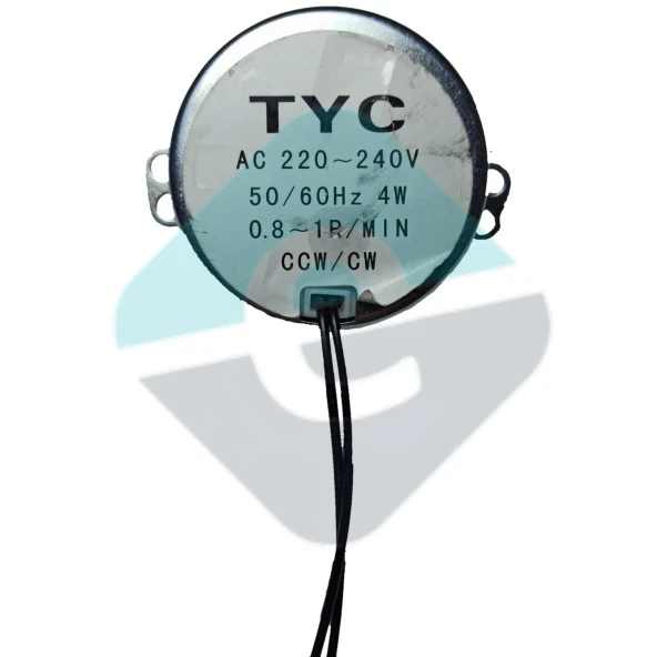Senkron Motor TYC AC 220-240V 50-60Hz 4W 0.8-1R/MIN  KULUÇKA ürün görseli 1