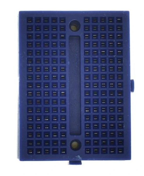 Mini Breadboard 170 pin Mavi ürün görseli 1