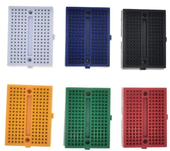 Mini Breadboard 170 pin Mavi - Resim 2