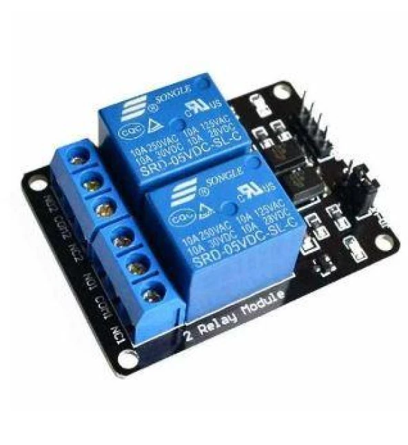Röle Modülü - 2 Kanal 5V Arduino - Resim 2