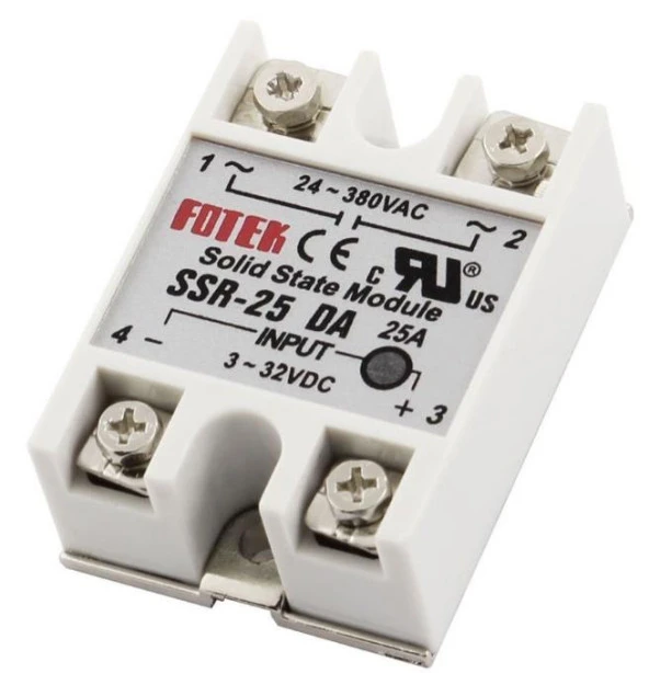 Solid State Röle 25A SSR-25DA ürün görseli 1