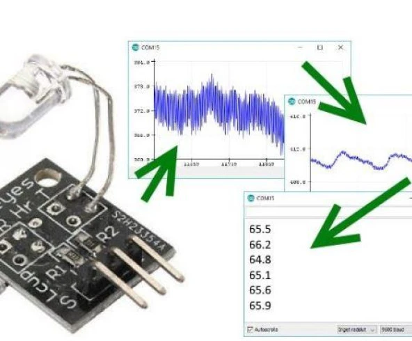 Parmak Nabız Ölçer Sensör KY-039 - Resim 3