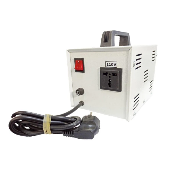 1,5kw 220v - 110v Çevirici Trafolu Kutulu ( 220 110 Çevirici ) ürün görseli 1