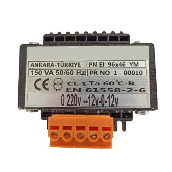 150W 12V Trafo Klemensli Tip - Resim 2