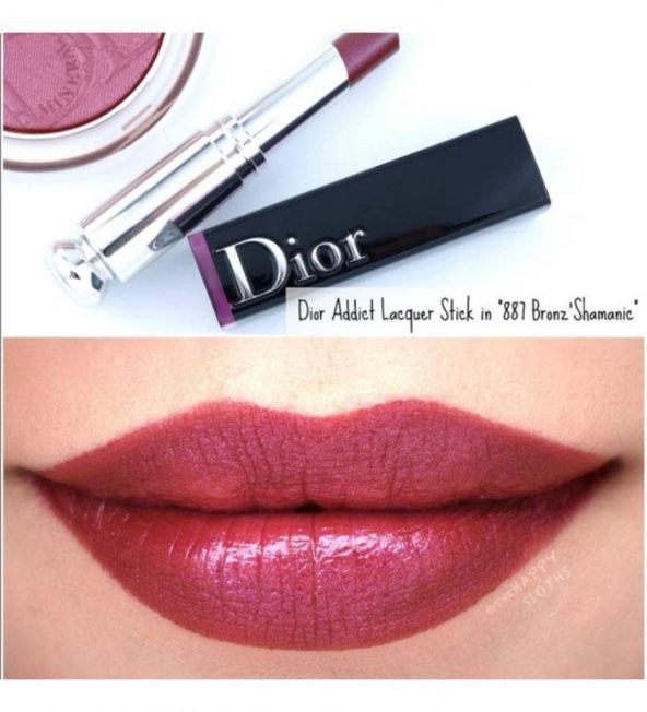 Dior Addict Lacquer Stick Refill Ruj 887 Bronz Shamanic ürün görseli 1