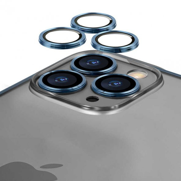 iPhone 12 Pro Max Kılıf Retro Kamera Lens Korumalı Renkli Lüx Mat Kapak - Resim 10