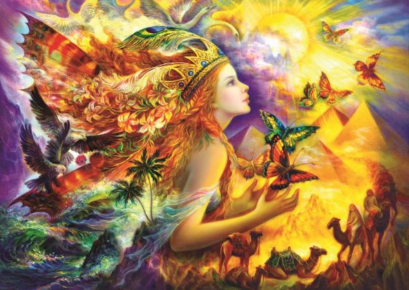 Art Puzzle Kelebeğin Rüyası 1000 Parça Puzzle ürün görseli 1