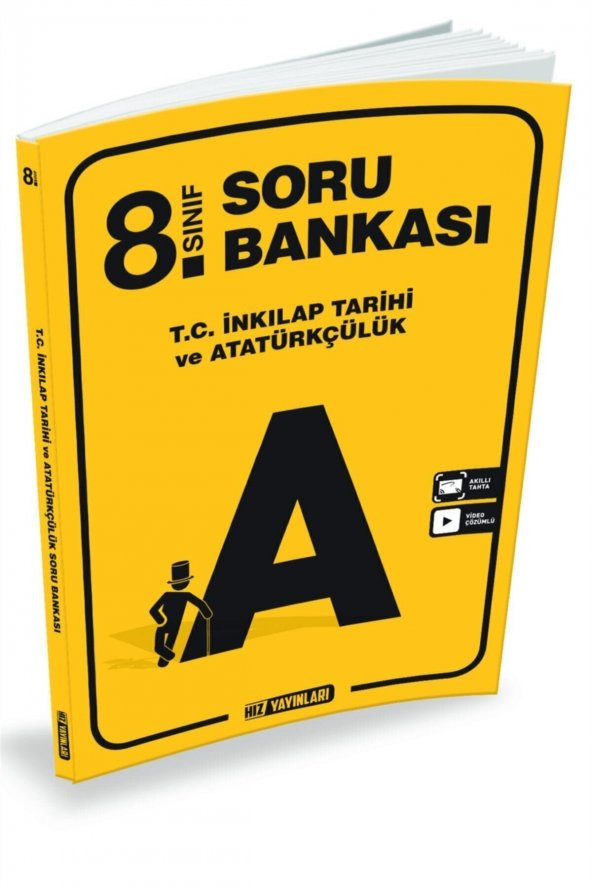 HIZ 8.sınıf Yeni Nesil T.c Inkılap Tarihi Ve Atatürkçülük Soru Bankası ürün görseli 1