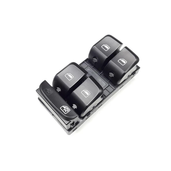 Audi A4 2009-2012 Sol Ön Kapı Dörtlü Cam Düğmesi 8K0959851 ürün görseli 1