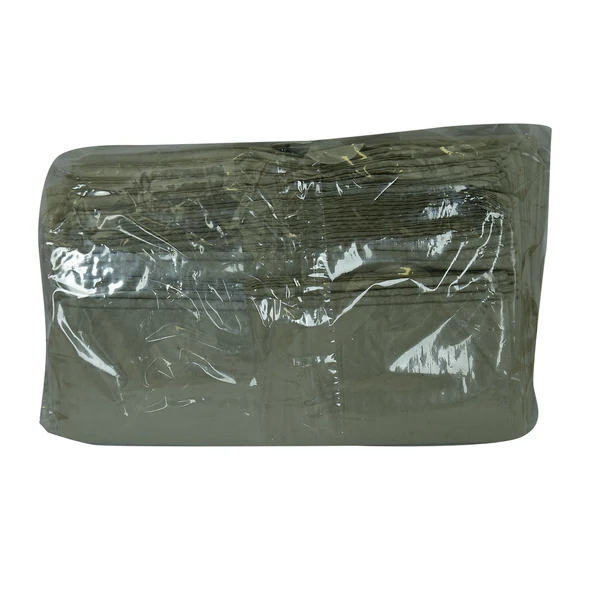 LokmanAVM Küçük Boy Atlet Geri Dönüşüm Granül Çanta Poşet 40X25 Cm Kalın Gri 1000 Gr 1 Paket ürün görseli 1