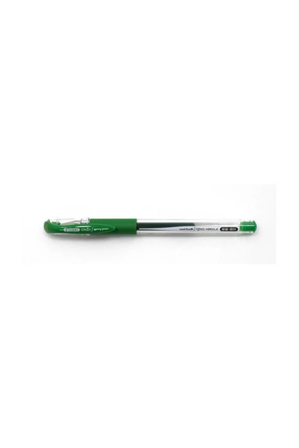 Uniball Signo Needle Jel İğne Uçlu Kalem 0.38 Yeşil (10 Lu Paket) ürün görseli 1