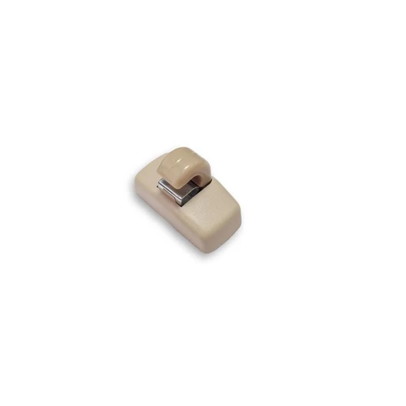 Seat Arosa 1997-2004 Güneşlik Tutucu Klipsi Kanca Bej Krem 3B0857561A ürün görseli 1