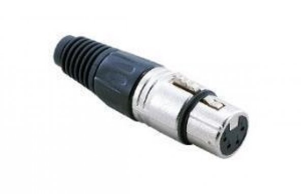 4 Pin XLR Dişi Konnektör ürün görseli 1