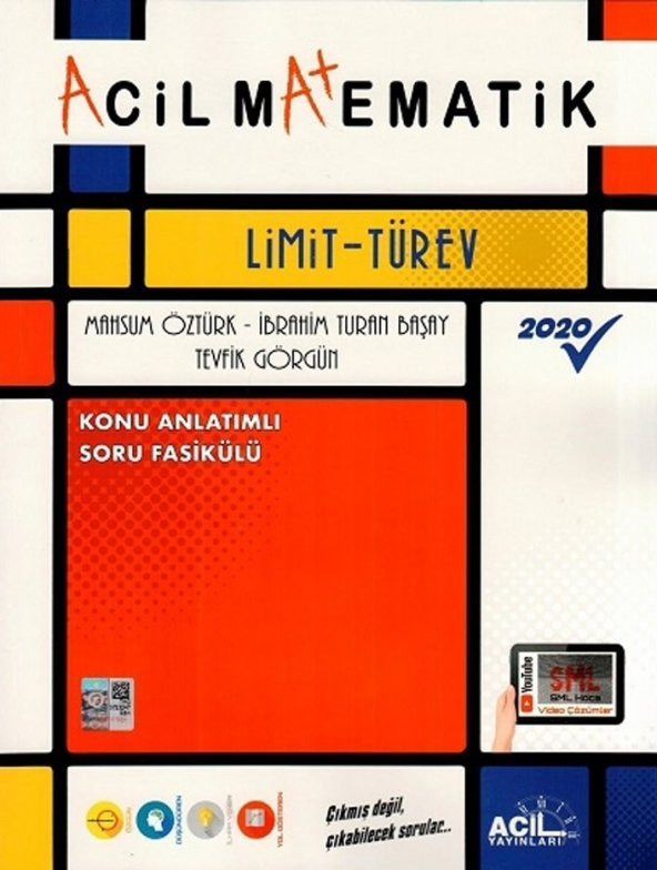 Acil Matematik Limit Türev Acil Yayınları ürün görseli 1