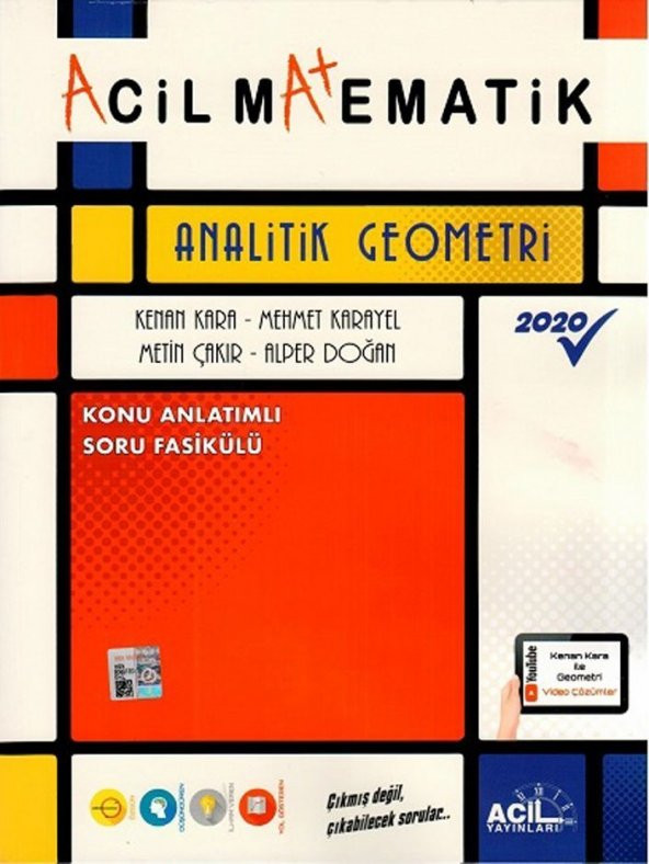 Acil Matematik Analitik Geometri Acil Yayınları ürün görseli 1